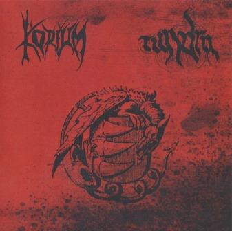 Korium / Tundra - Dreams of a gone existence (split CD)
