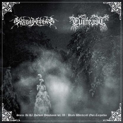Evilfeast / Gnipahålan - Storm av rå nordisk dödskonst del. II / Black witchcraft over Carpathia (split CD)