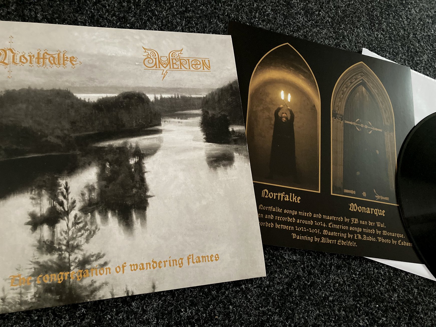 Nortfalke / Cimerion - The congregation of wandering flames (split LP) 5 Nortfalke / Cimerion - The congregation of wandering flames (split LP) - Image 5